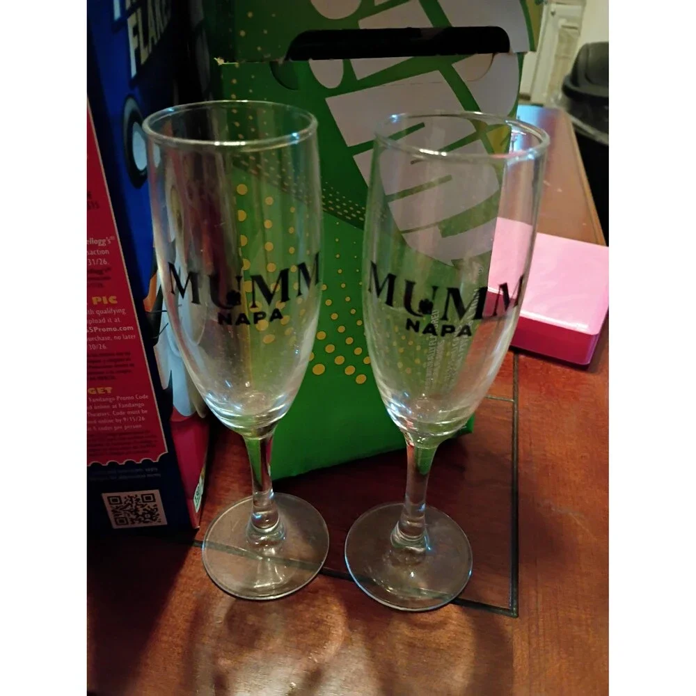 Set of 2 wineglasses